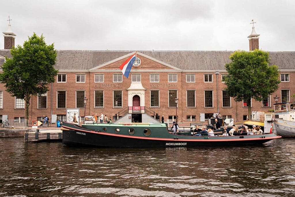 Alumax Boats aluminium rondvaartboot voor Mokum Boot Amsterdam.